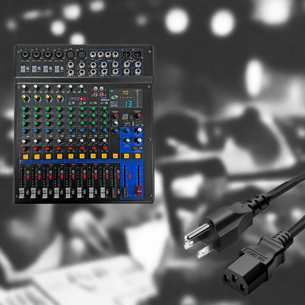 12 Channel Sound Board Console w 99 DSP Effect
